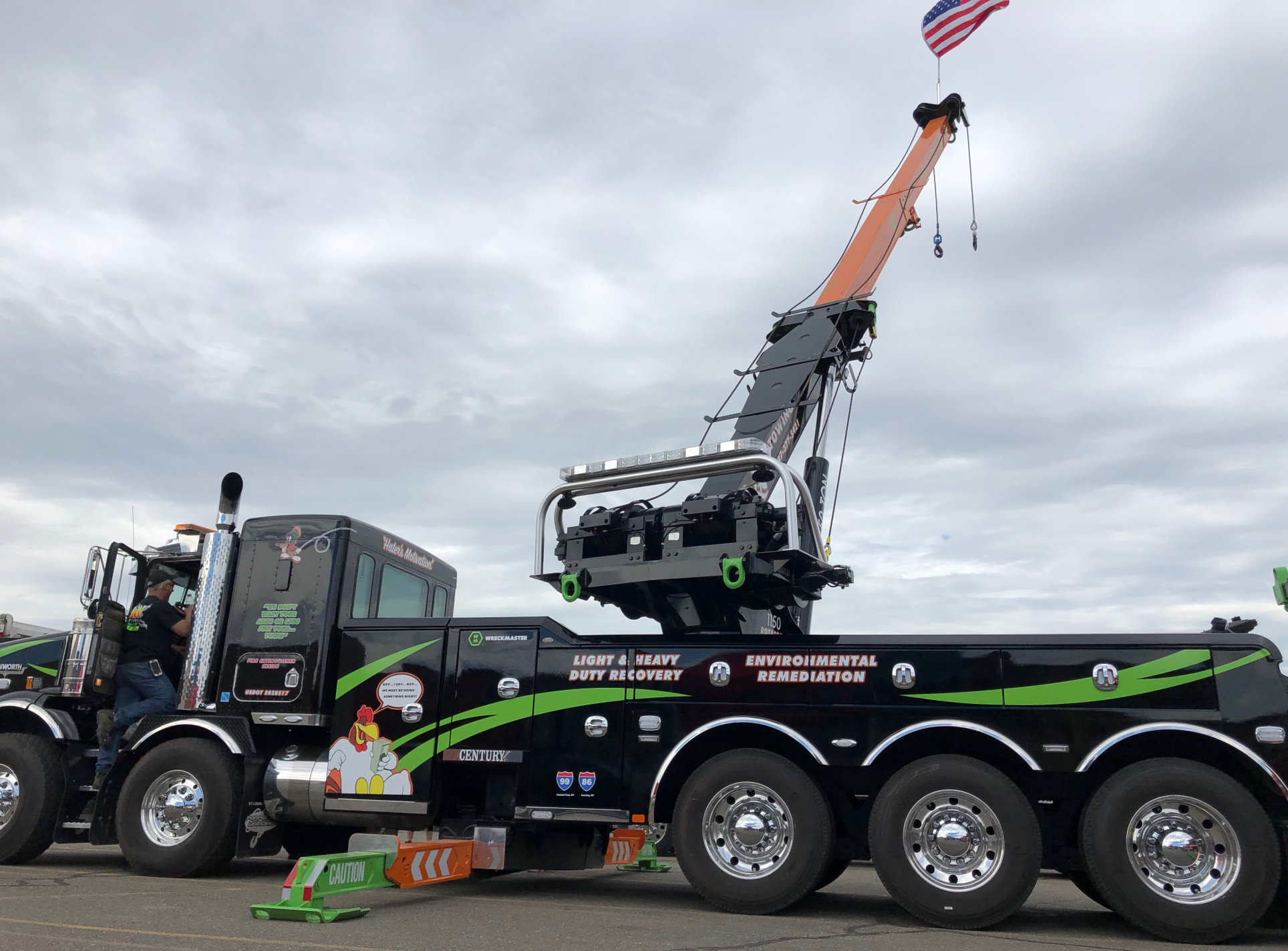 B & W Towing, Painted Post NY ...Emergency Accident Towing, Lowboy And ...